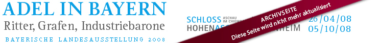 Header der Website zur Landesausstellung