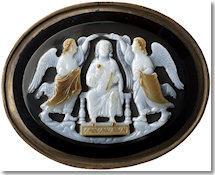 Kaiser Friedrich II., von Viktorien bekrönt