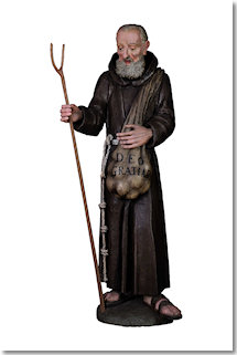 Hl. Felix von Cantalice als Bettelbruder