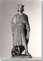 Grabesstatue für Konradin, den letzten Staufer, Entwurf: Bertel Thorvaldsen 1833 im Auftrag des bayerischen Kronprinzen Maximilian, Thorvaldsens Museum, Kopenhagen