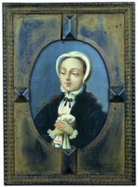 Ritratto in miniatura di Olimpia Fulvia Morata