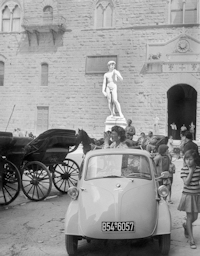 Visita a Firenze a bordo di una BMW Isetta