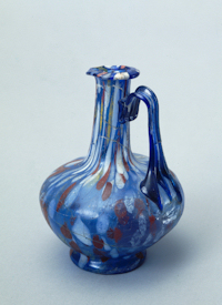 Brocca di vetro di epoca romana