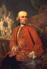 Autoritratto del pittore Franz Georg Hermann