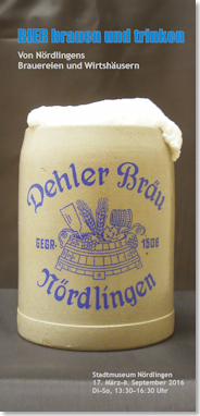 Ausstellungsplakat (Foto: Stadtmuseum Nördlingen)