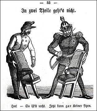 "In zwei Theile geht´s nicht"