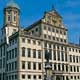 Das Augsburger Rathaus wurde 1615-1620 von Elias Holl (1573-1646) erbaut.