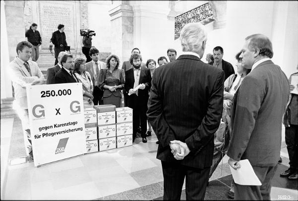 Einf�hrung von Karenztagen 