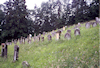 Jüdischer Friedhof Ermreuth. Foto: Christoph Daxelm�ller, 1990