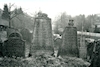 Jüdischer Friedhof Floß, März 1987. � Foto: Israel Schwierz, Würzburg