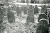 Jüdischer Friedhof Floß, März 1987. � Foto: Israel Schwierz, Würzburg