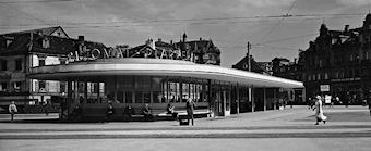 Der Plärrer-Automat 1933. / Stadtarchiv Nürnberg