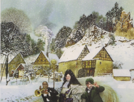 Dreikönigstag, Michael Mathias Prechtl, 1983, Acryl/Leinwand (© Stadtmuseum Amberg)