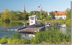 Mainfähre bei Fahr (Foto: © Foto Nitschke)