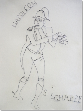 Der französische Künstler Cyril Mariaux, bekannt für seine „leichtfüßigen Werkreihen“(Literatur Moths, München), unterstützt das „Napoleon“-Kunstprojekt für Ingolstädter Schulen.