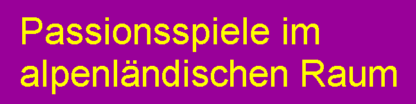 Passionsspiele