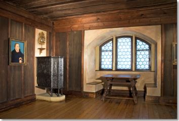 Lutherzimmer in der Veste Coburg (© Kunstsammlungen der Veste Coburg)