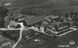 Vogelperspektive auf die Melkerschule im Jahr 1958, © Staatliches Bauamt Passau